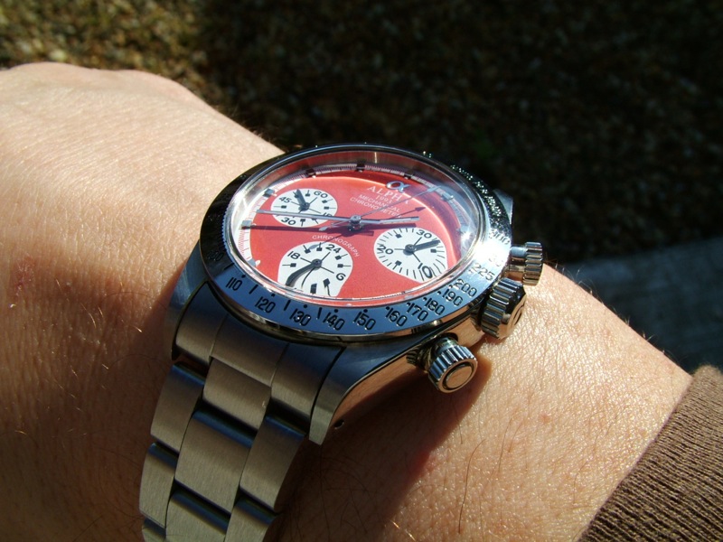 Alpha daytona panda on sale dial